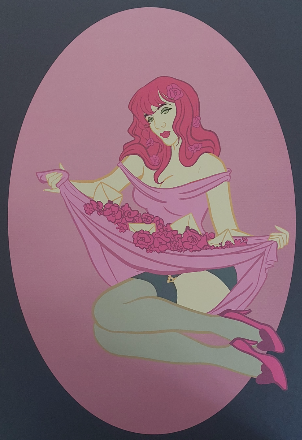 A3 Poster Pink Aesthetic