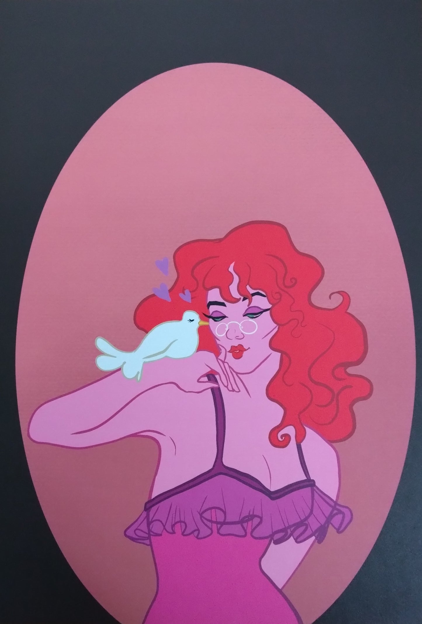 A3 Poster Pink Aesthetic