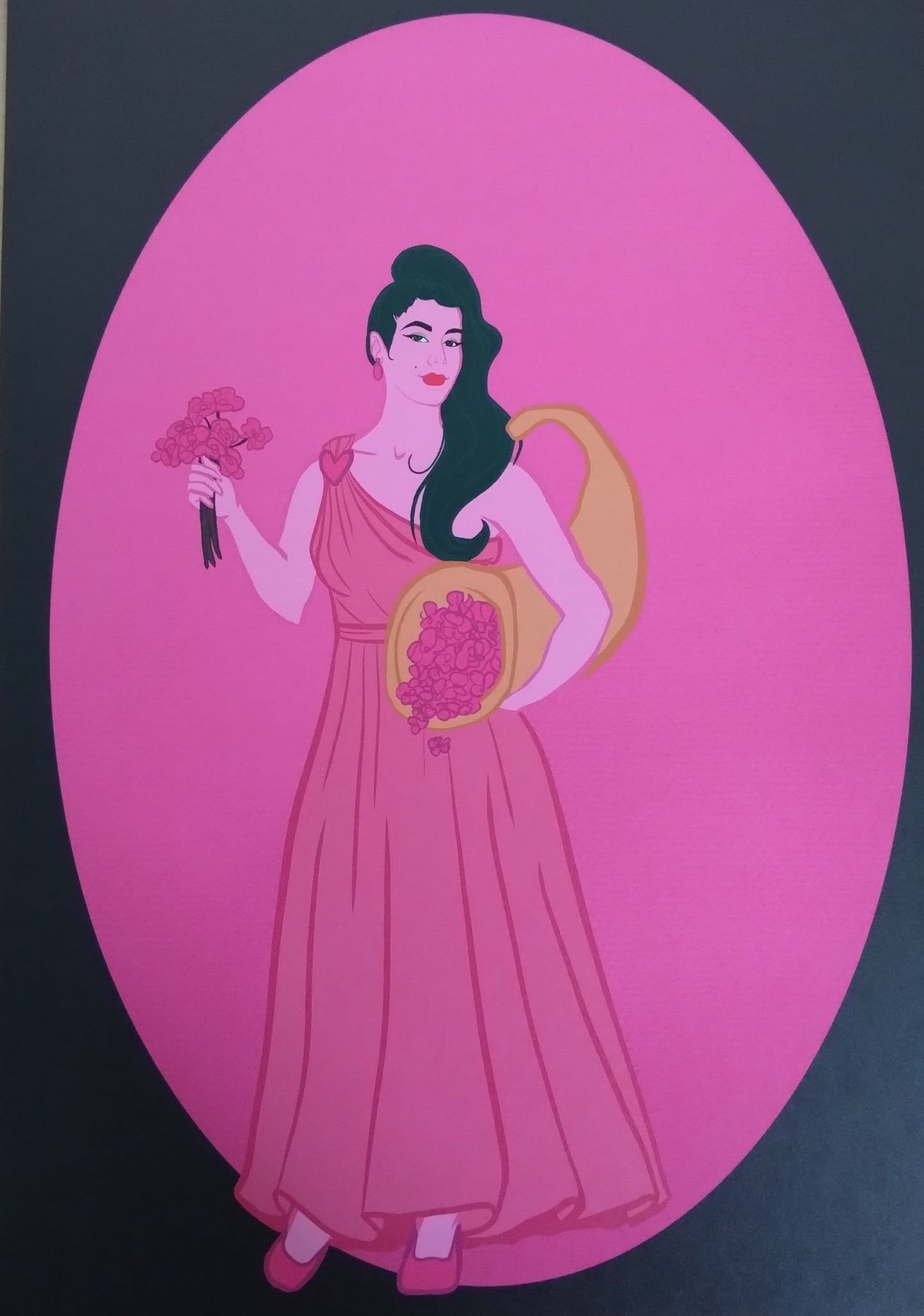 A3 Poster Pink Aesthetic