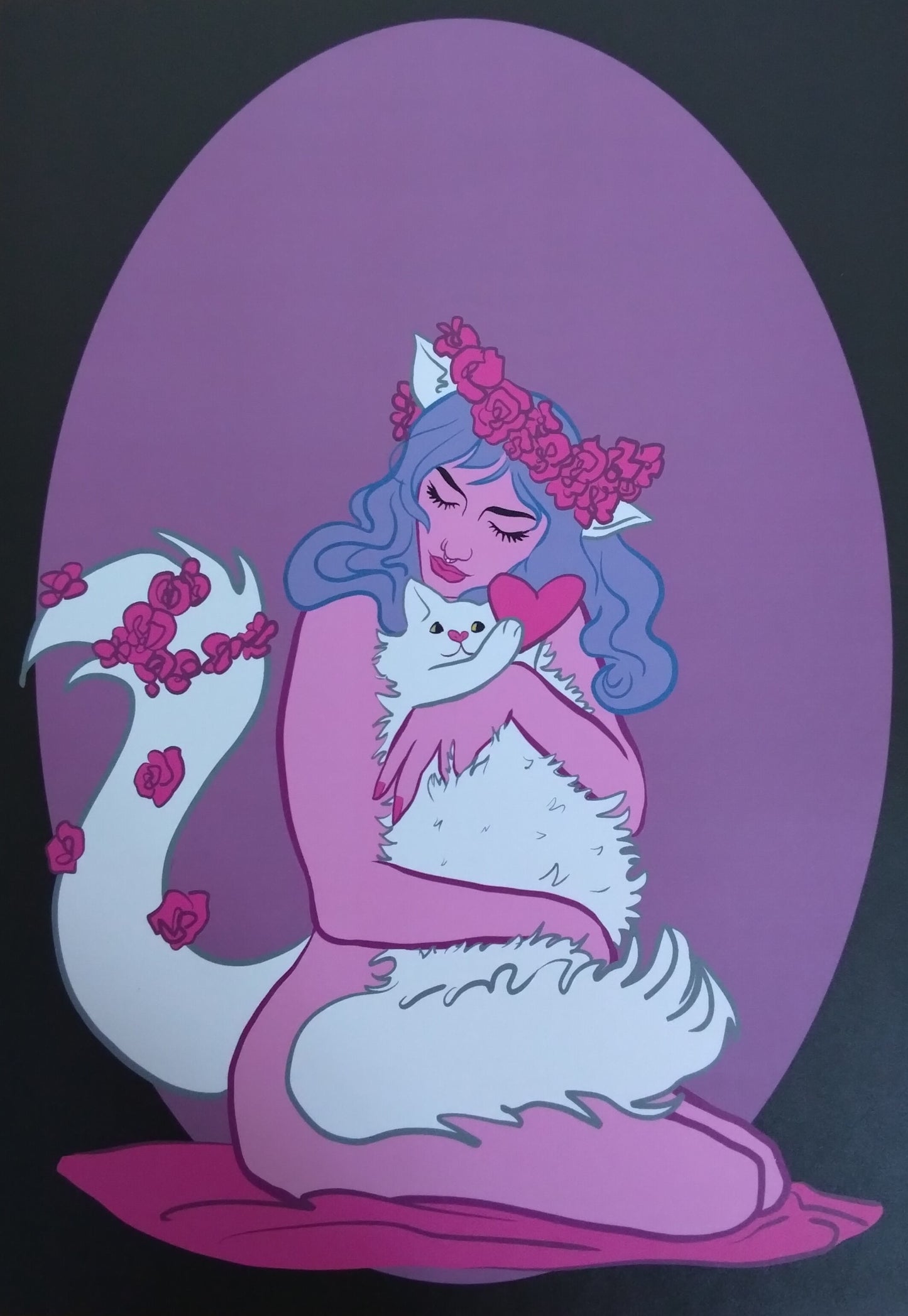 A3 Poster Pink Aesthetic